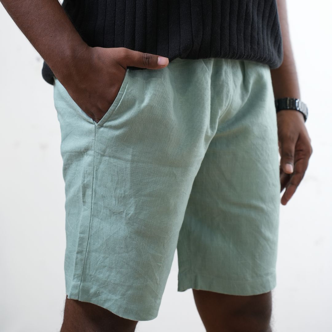 100% Premium Linen Shorts- Men's Shorts