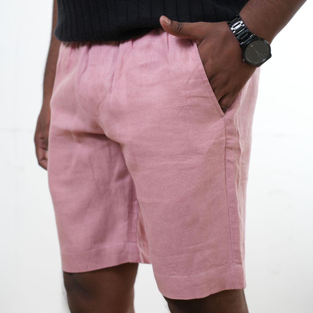 100% Premium Linen Shorts- Men's Shorts
