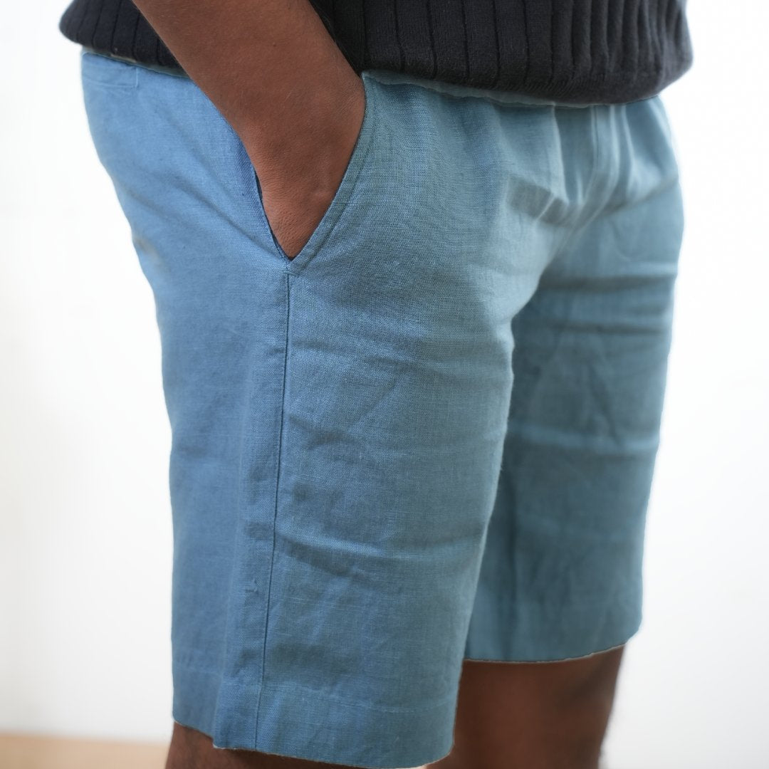 100% Premium Linen Shorts- Men's Shorts