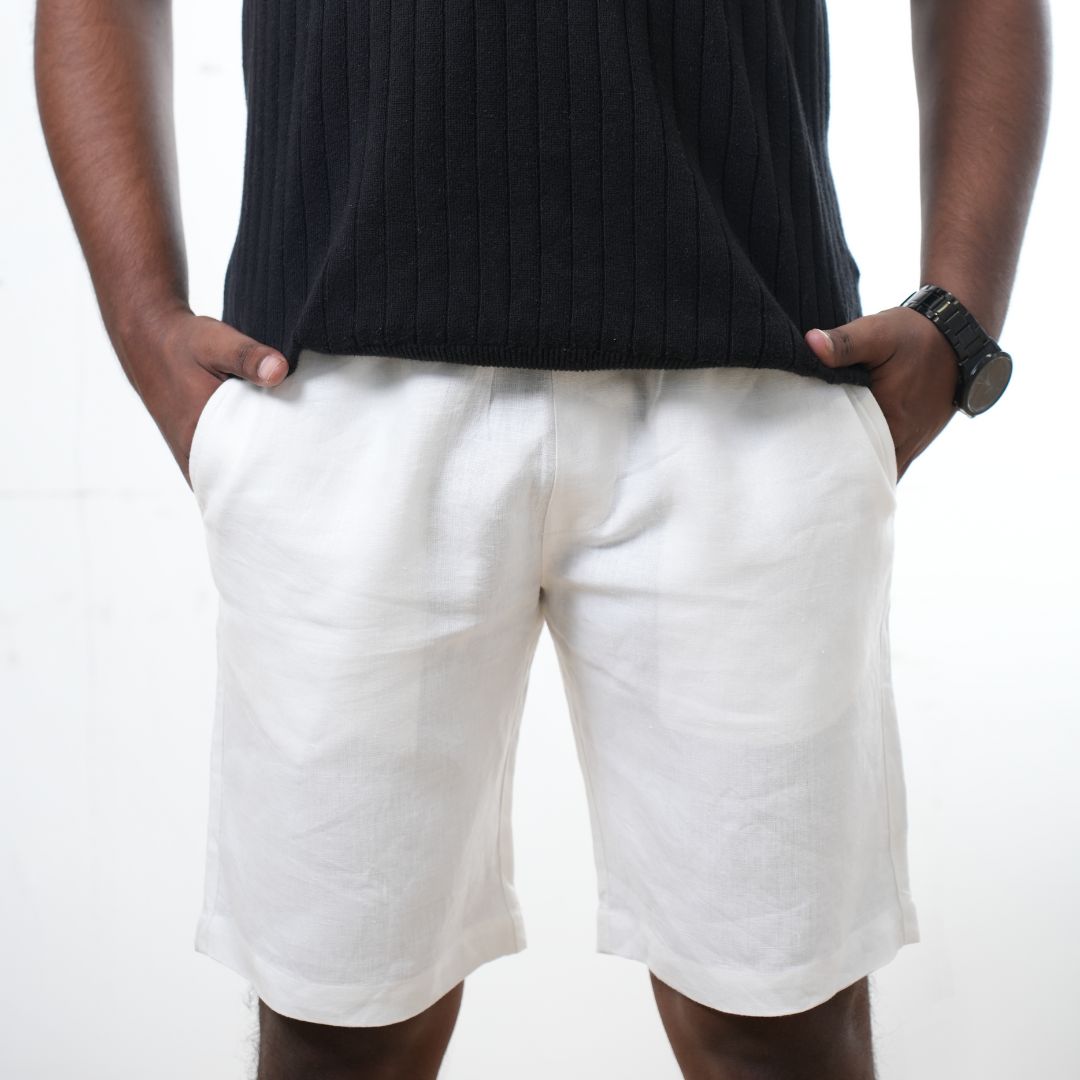 100% Premium Linen Shorts- Men's Shorts