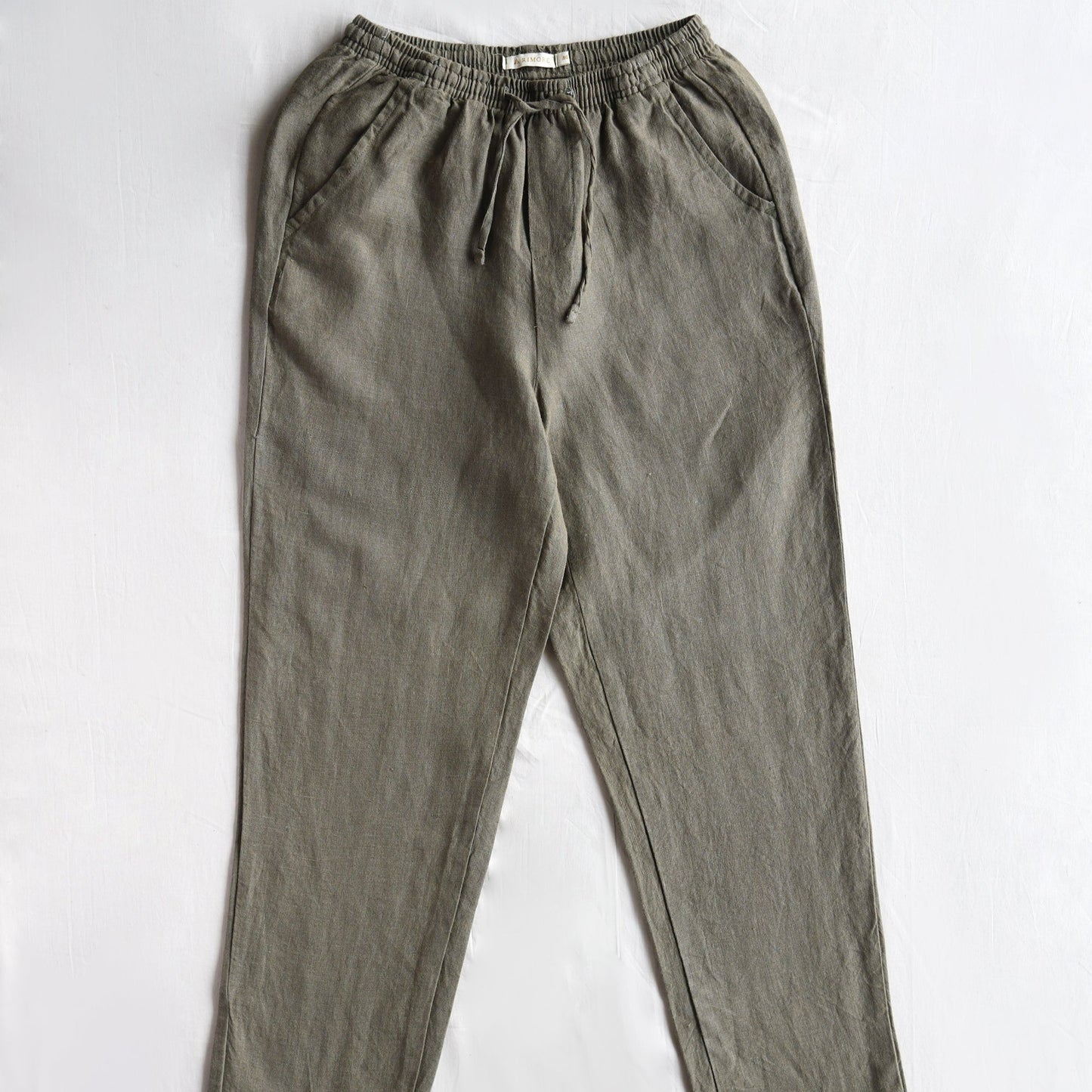 100% Premium Linen Co-ord Set (Relaxed Fit Pant and Boxy Top)- Women