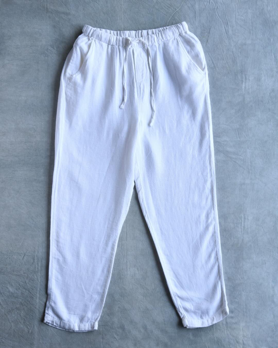 100% Premium Linen Relaxed fit pants- Men's Linen pants