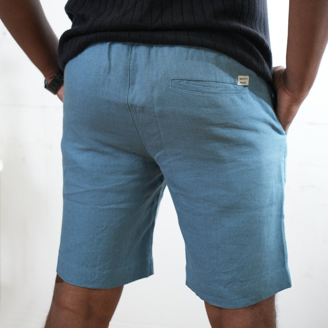 100% Premium Linen Shorts- Men's Shorts