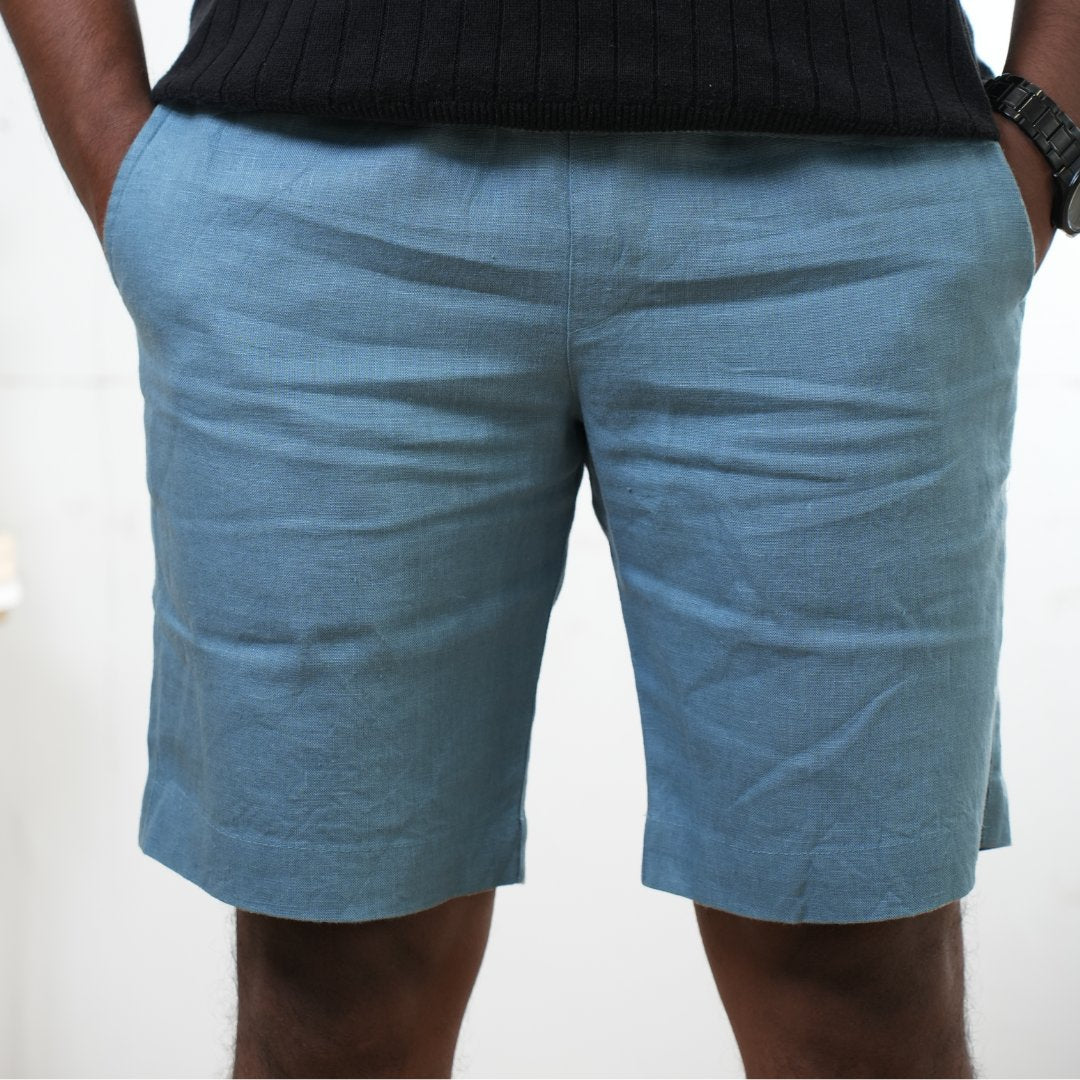 100% Premium Linen Shorts- Men's Shorts