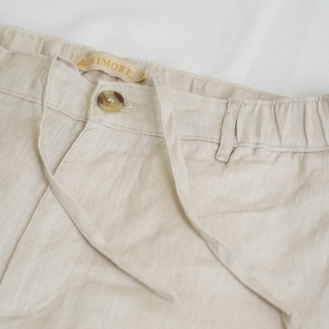 100% Premium Linen Chinos - Men