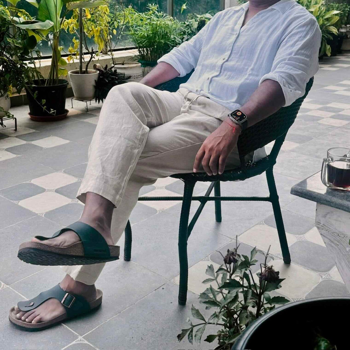 100% Premium Linen Relaxed fit pants- Men's Linen pants