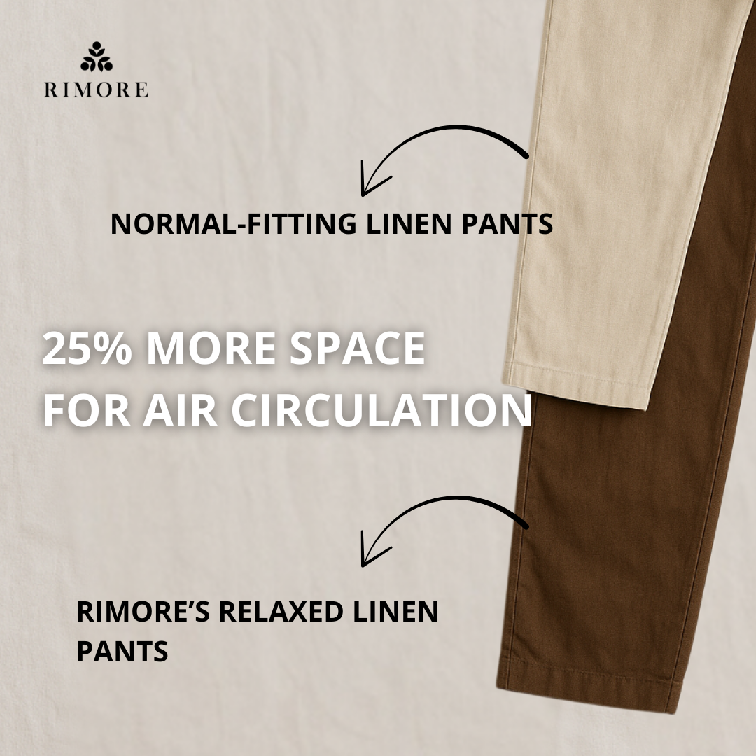 100% Premium Linen Relaxed fit Pants- Women