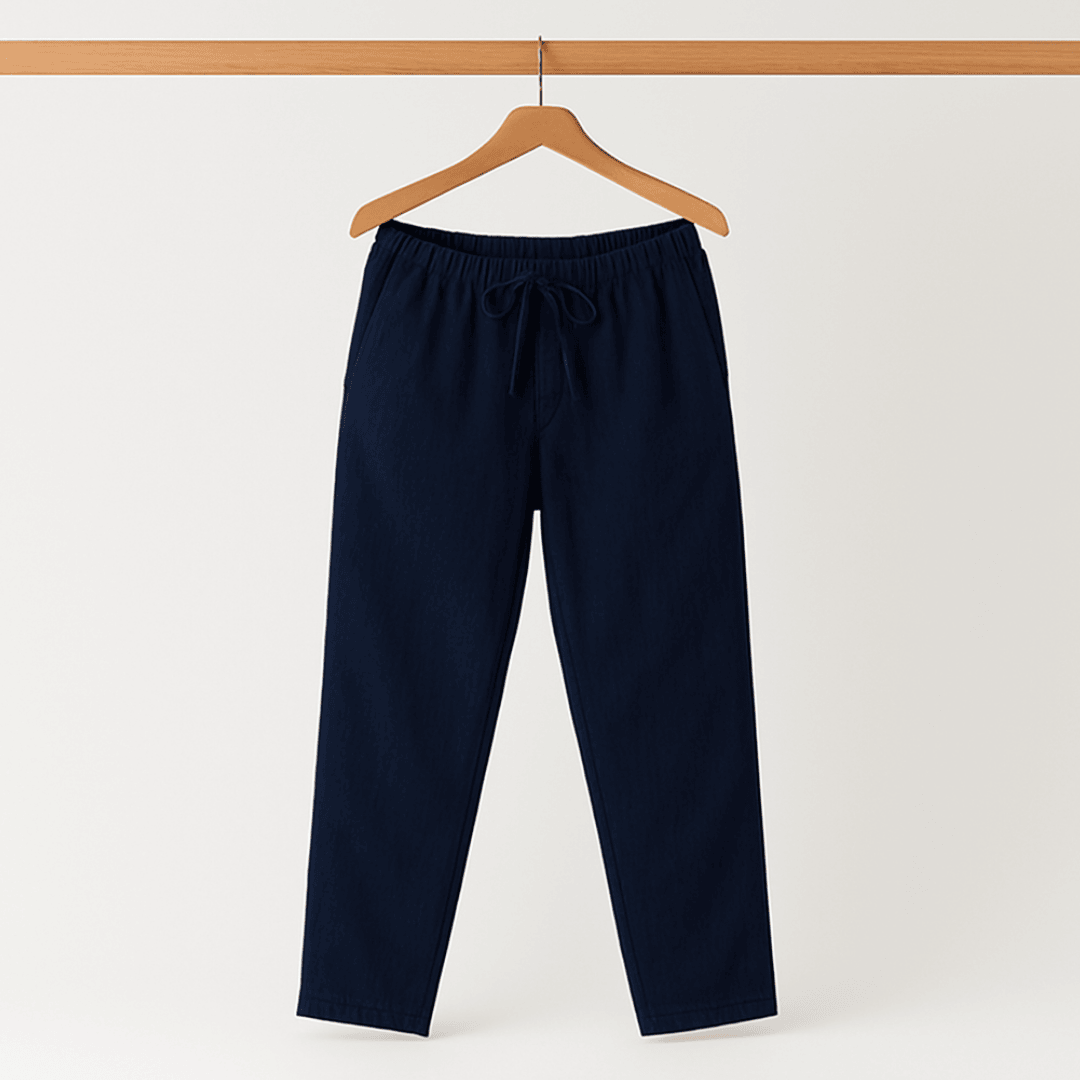 100% Premium Linen Relaxed fit Pants- Women
