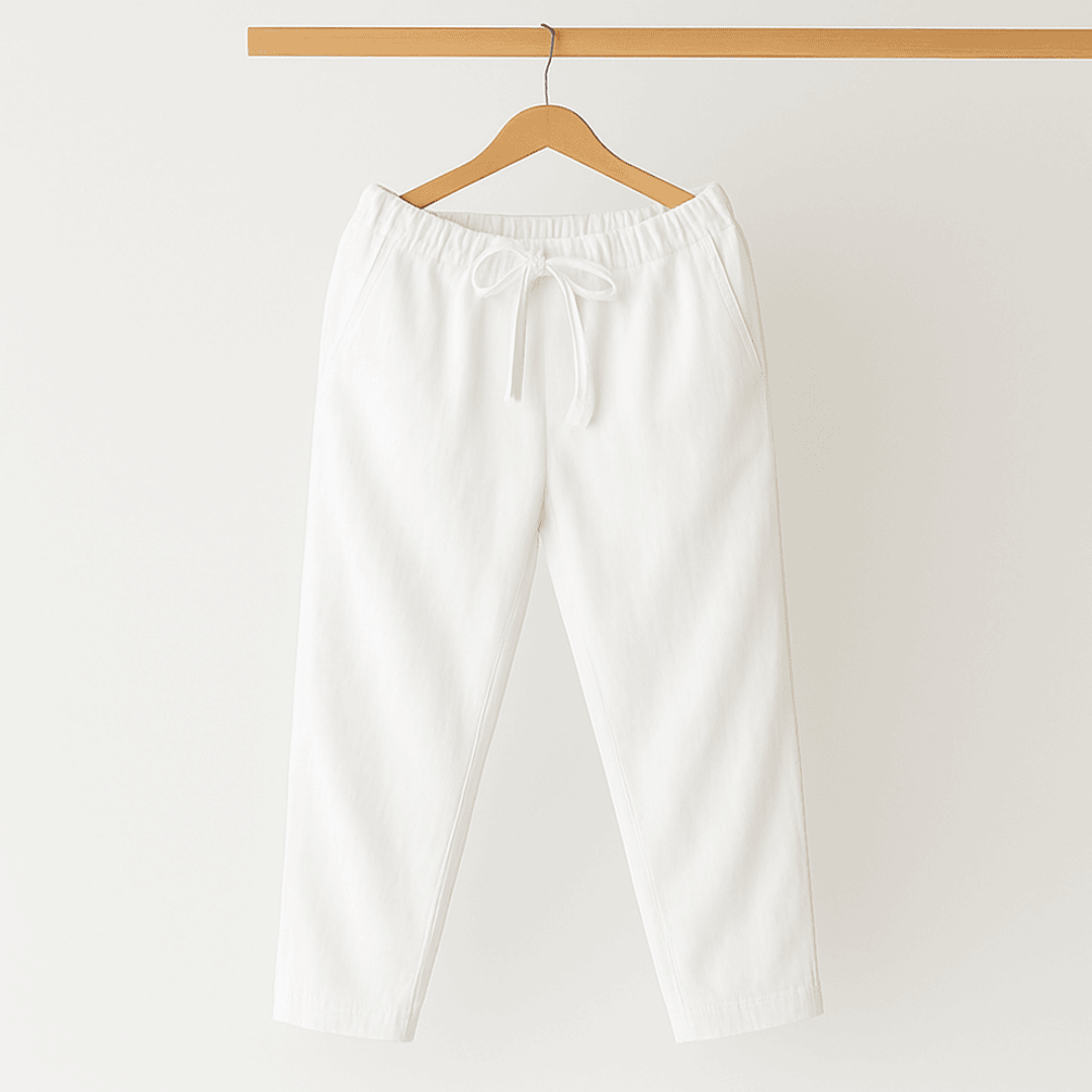 100% Premium Linen Relaxed fit Pants- Women