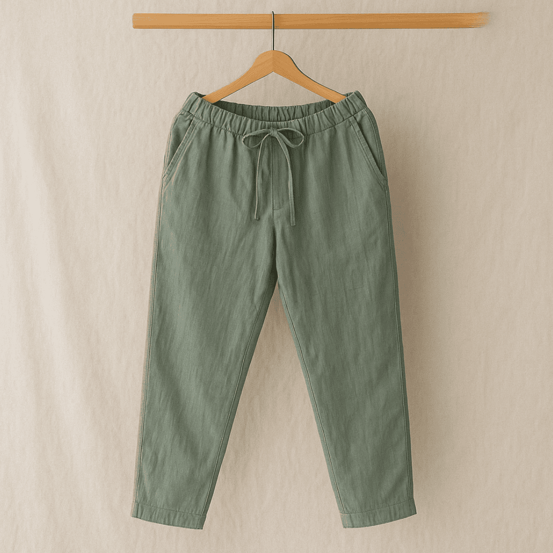 100% Premium Linen Relaxed fit Pants- Women