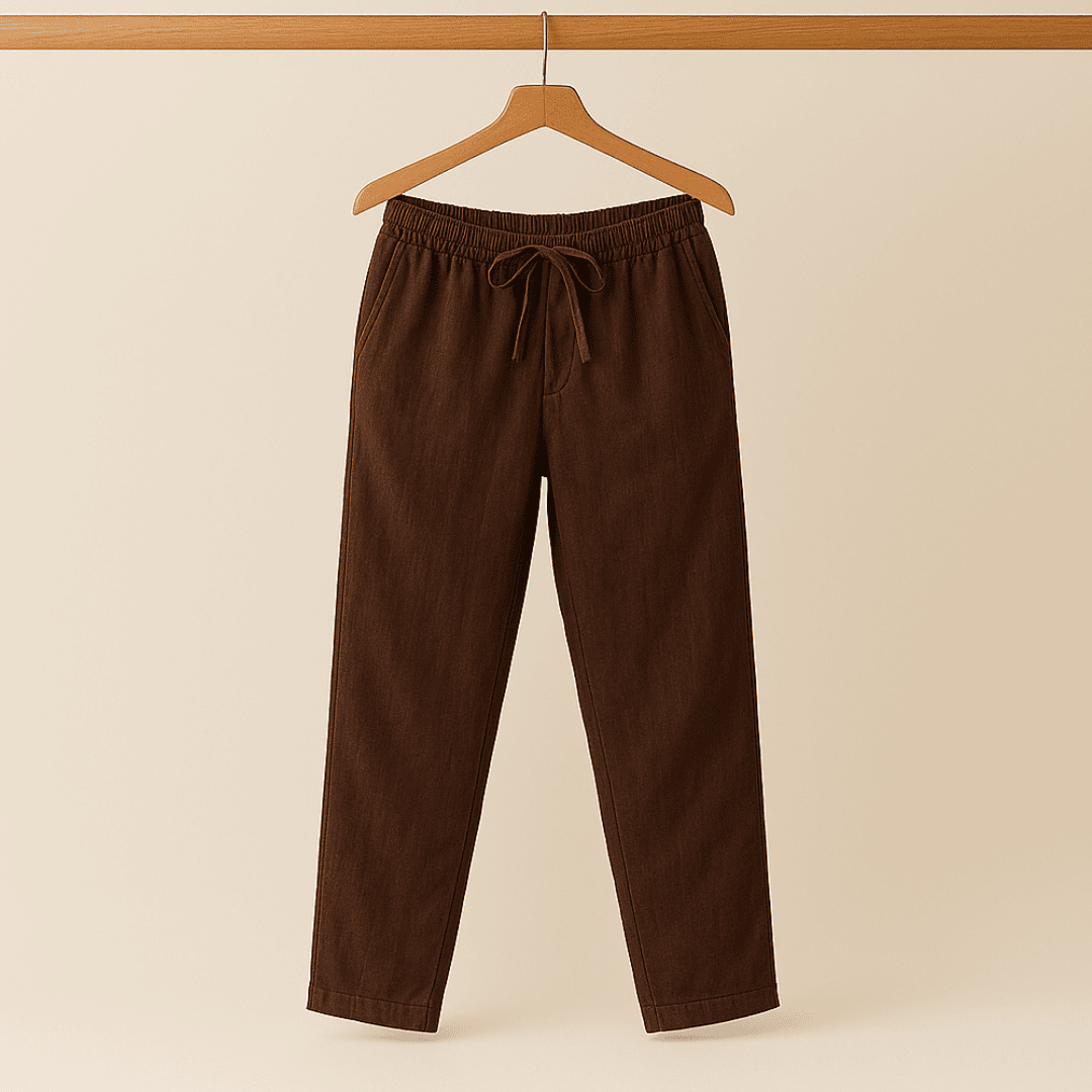 100% Premium Linen Relaxed fit Pants- Women