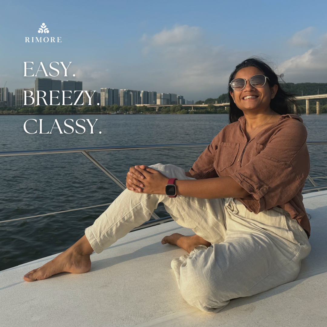 100% Premium Linen Relaxed fit Pants- Women