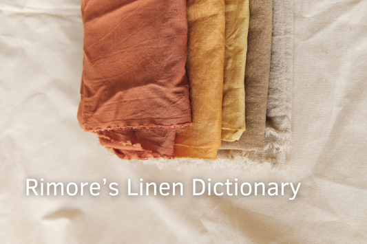 The Linen Dictionary: Unravelling the Fabric of Luxury with Rimore!