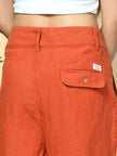 100% Premium Linen Carrot Pant - Women
