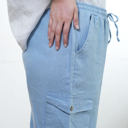 100% Premium Linen Joggers For Women