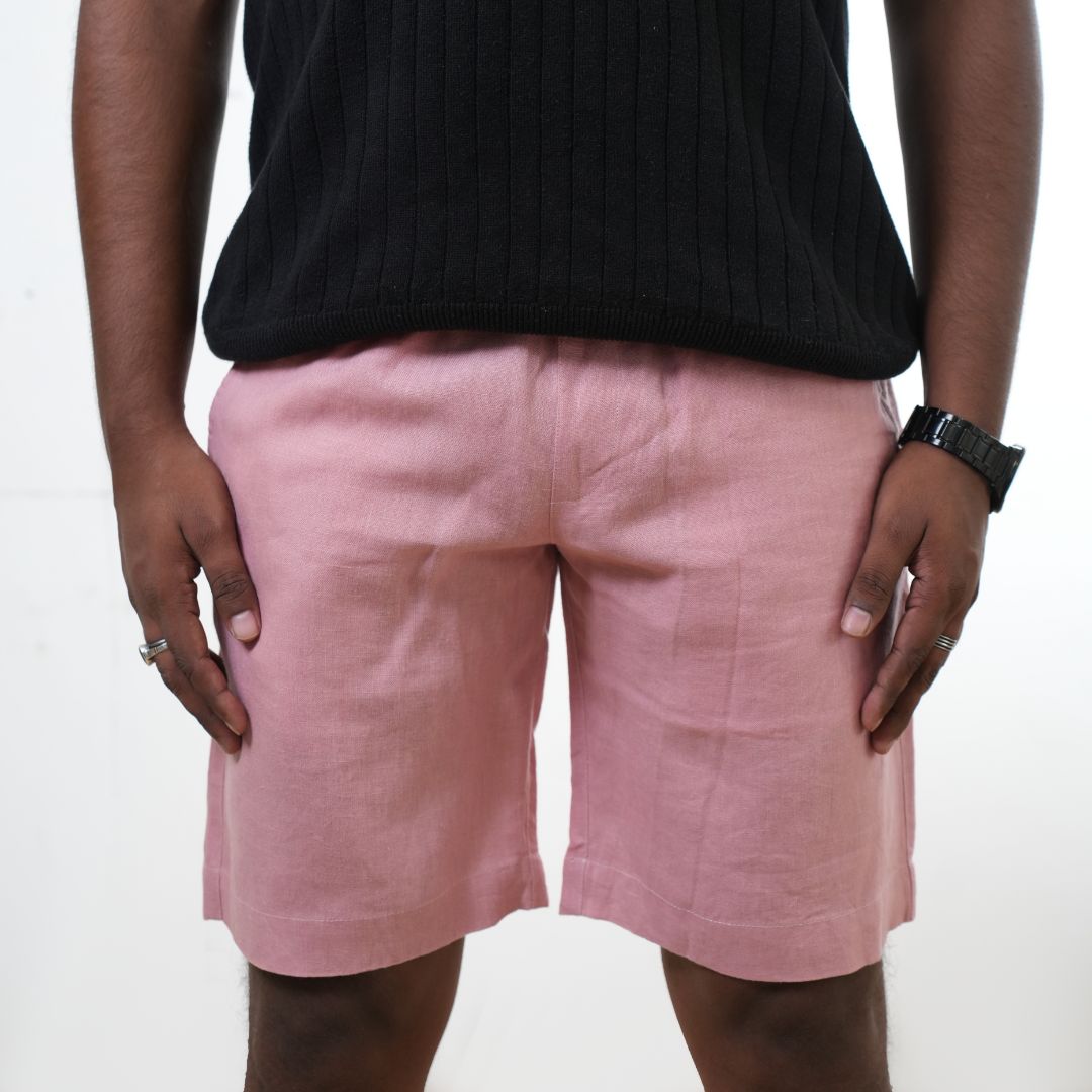 100% Premium Linen Shorts- Men's Shorts
