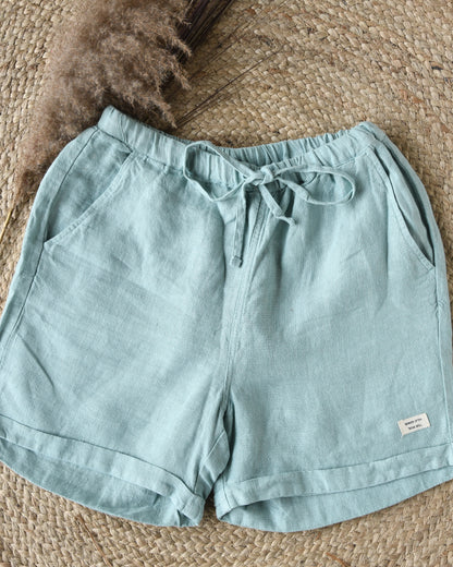 100% Premium Linen Shorts