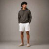 Linen Classic Shorts for Men- White