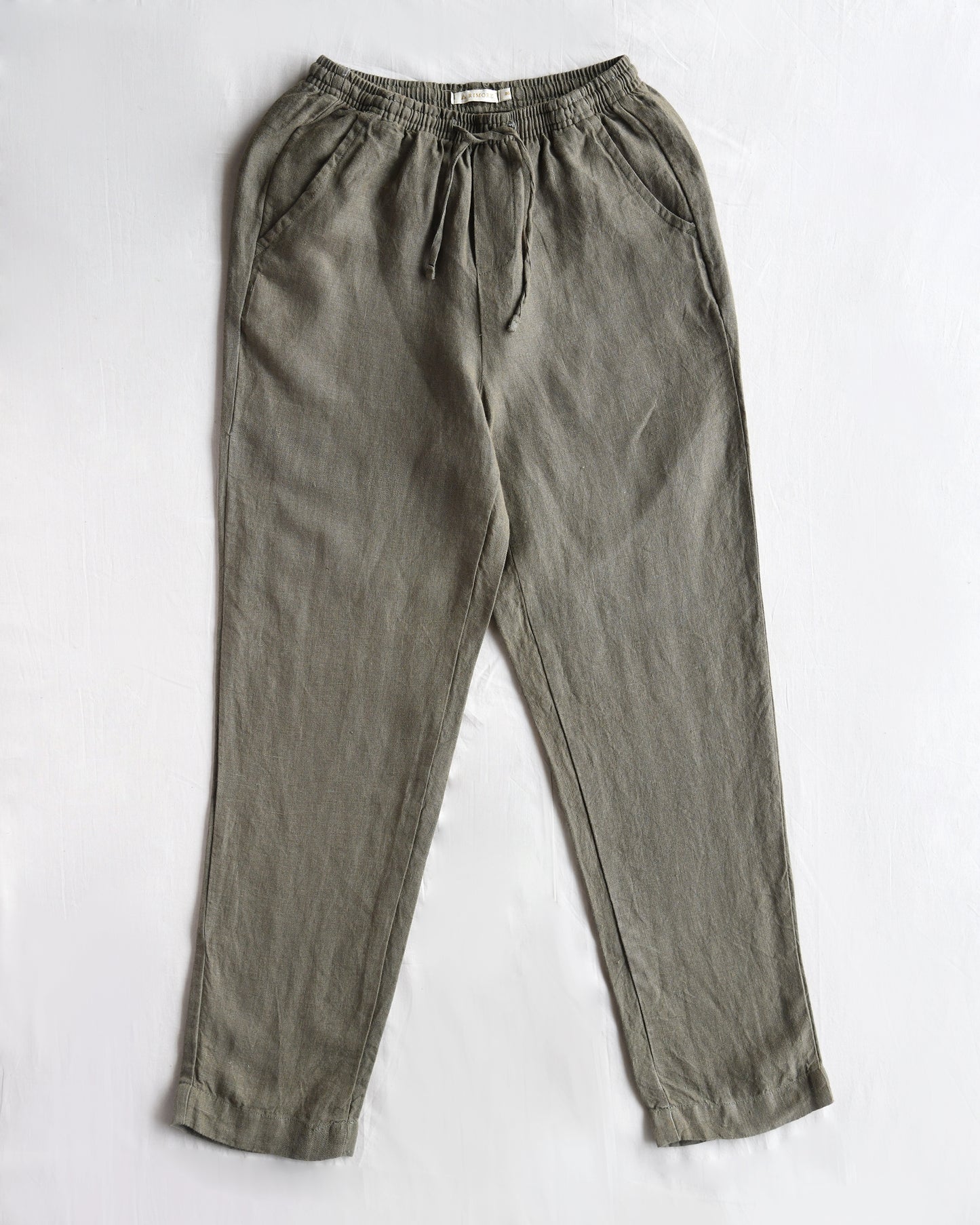 100% Premium Linen Relaxed fit Pants- Women
