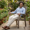 Linen Chinos for Men- Taupe