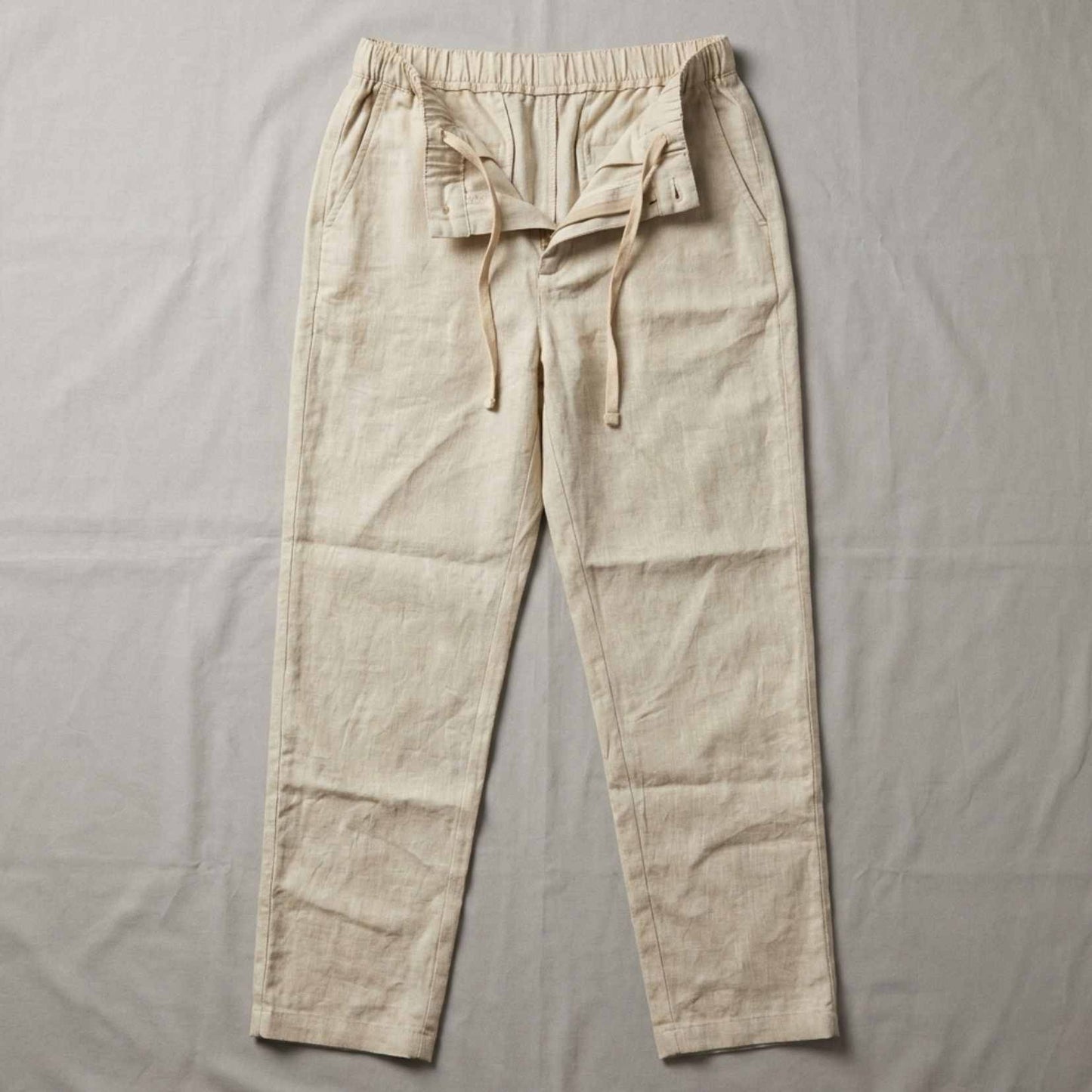 Linen Chinos for Men- Taupe