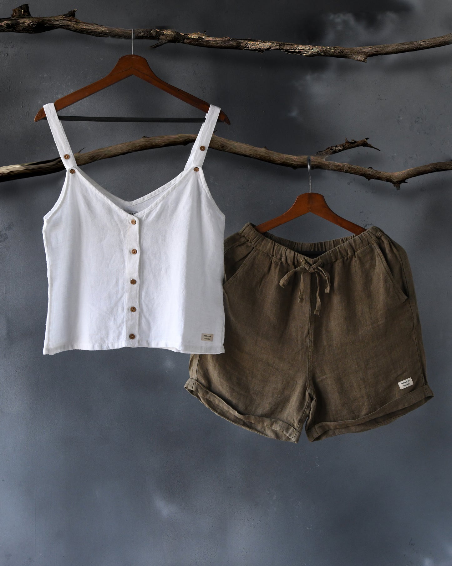 100% Premium Linen Shorts