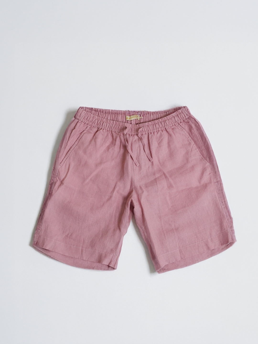 Classic Shorts- 100% Premium Linen - Men's Shorts - Rose