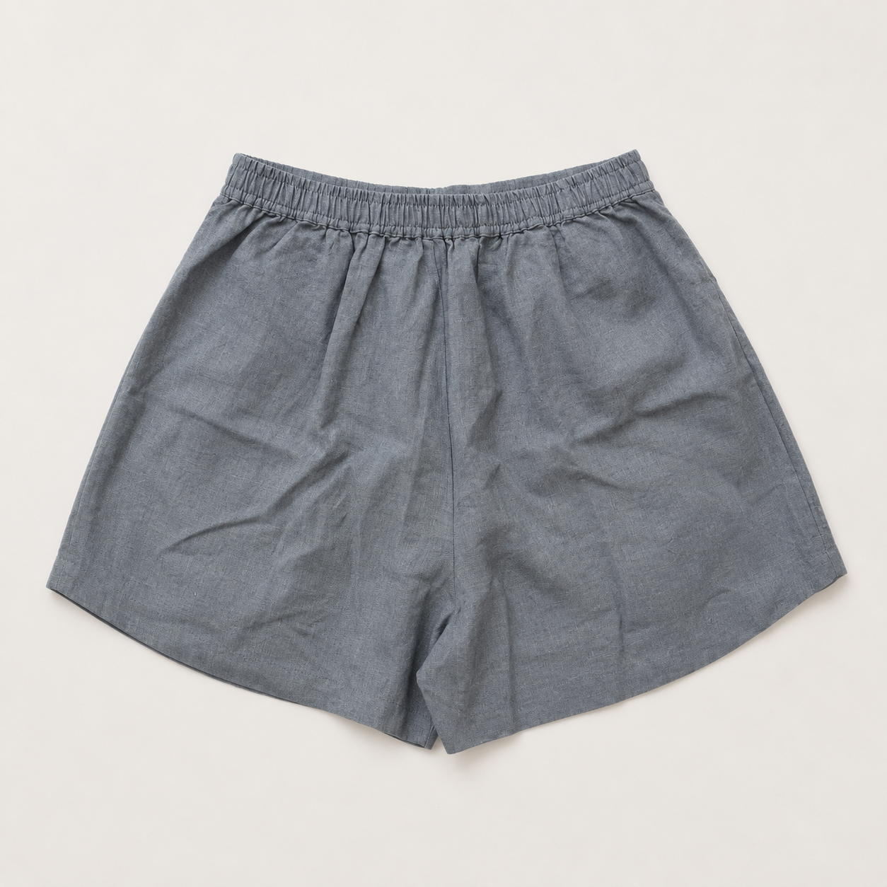 Linen Skorts for Women with pockets- Grey