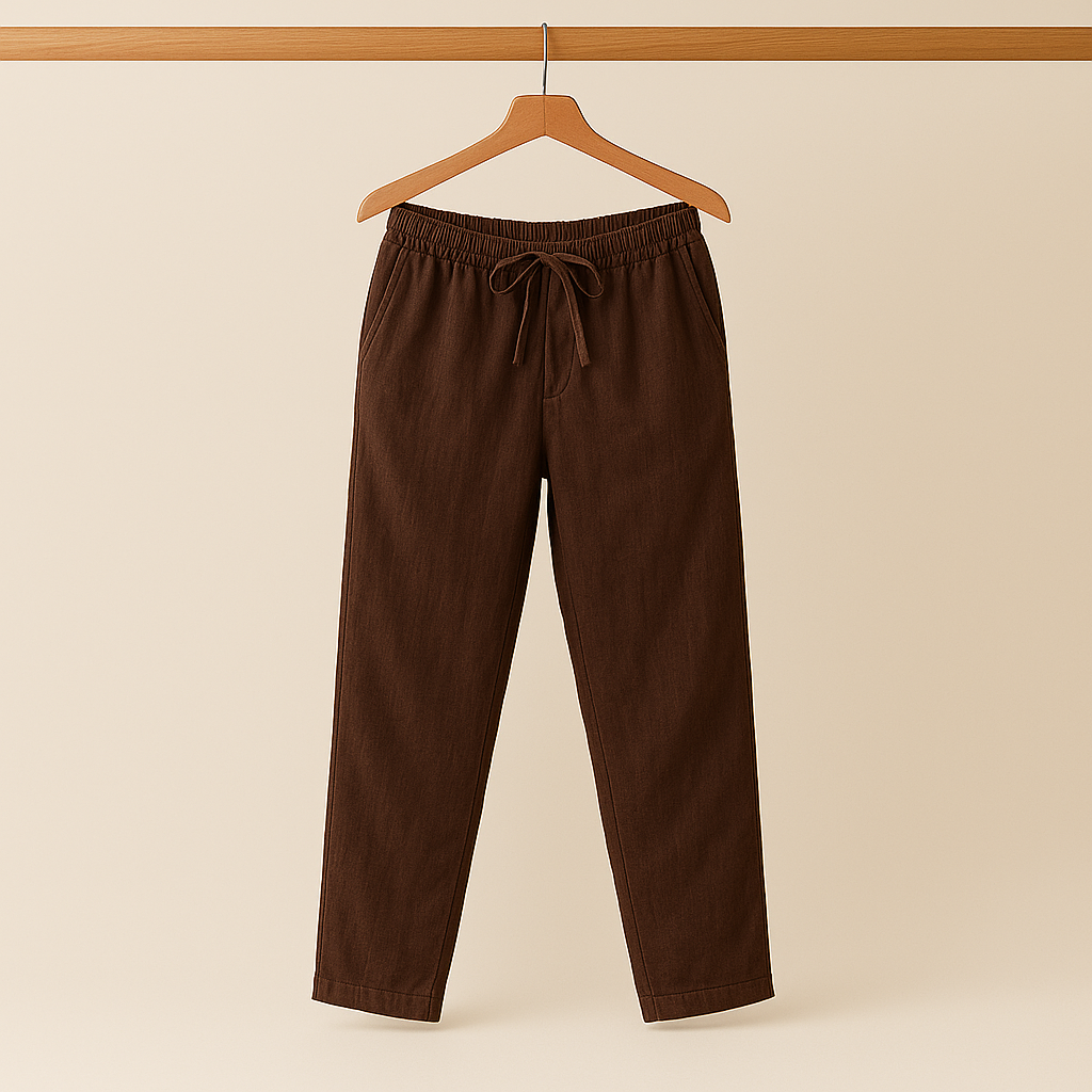 100% Premium Linen Relaxed fit Pants- Women