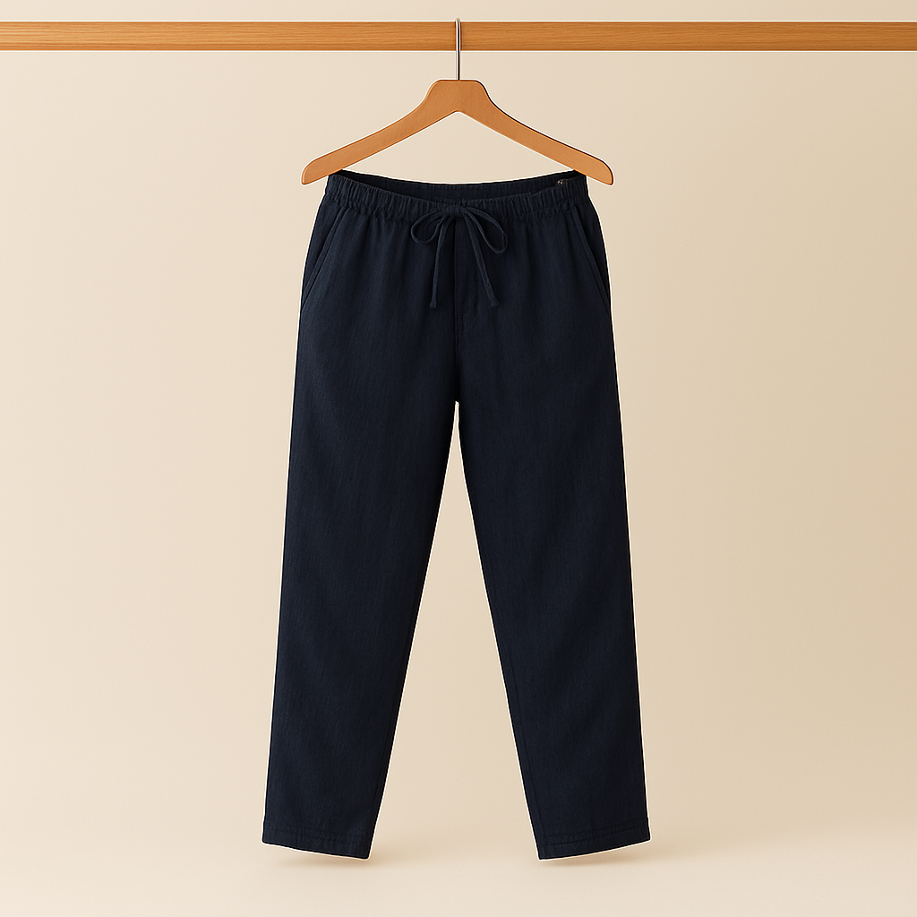 100% Premium Linen Relaxed fit Pants- Women