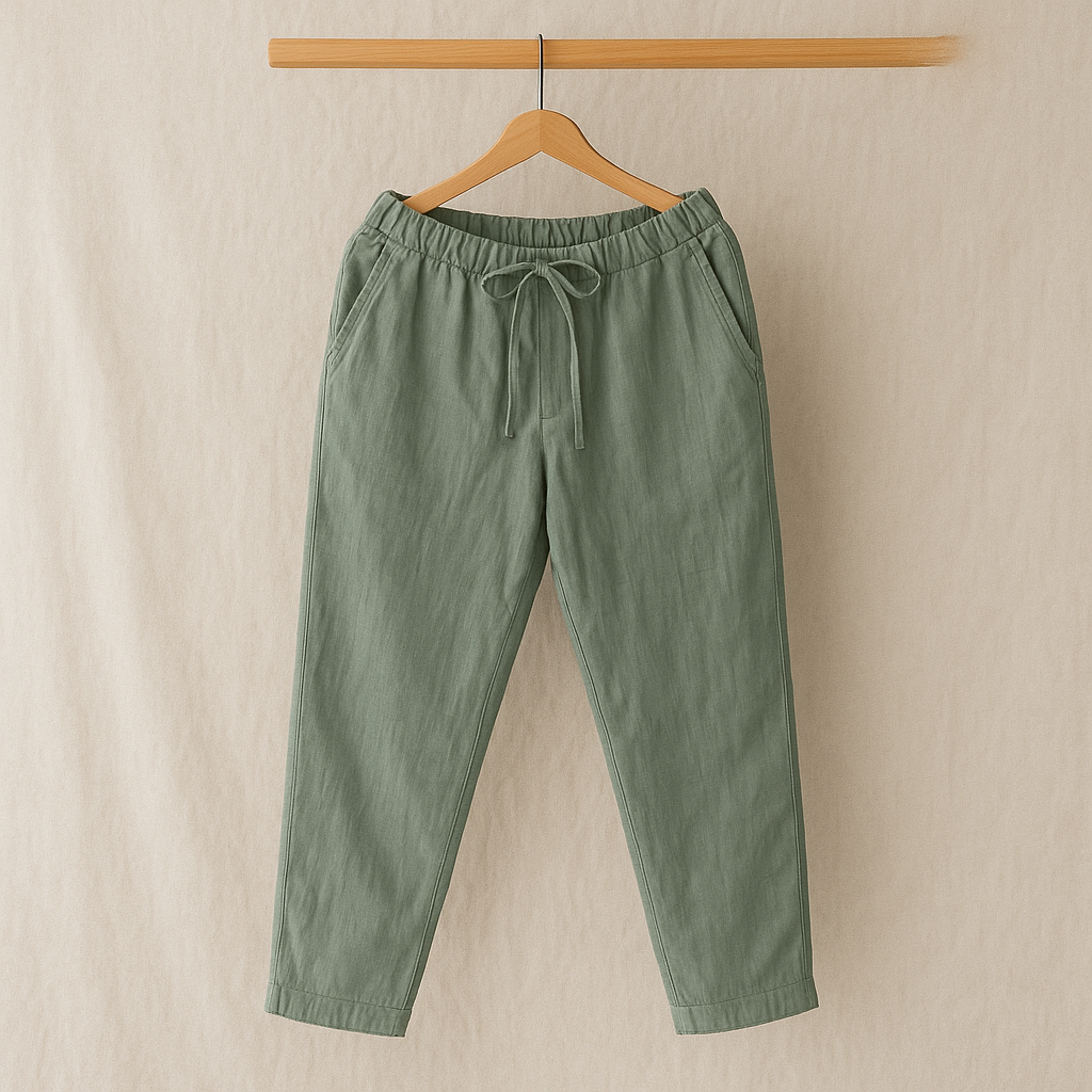 100% Premium Linen Relaxed fit Pants- Women