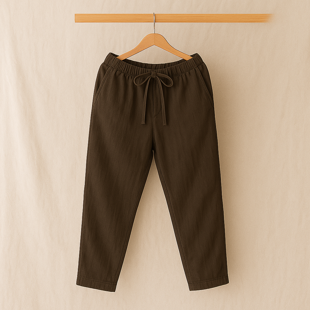 100% Premium Linen Relaxed fit Pants- Women