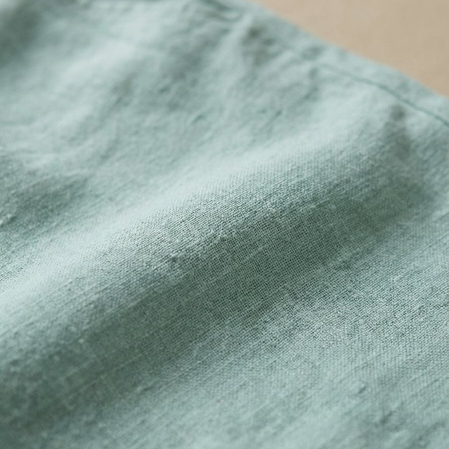 Linen Shorts for Women- Sage