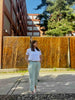 100% Premium Linen Carrot Pant - Women