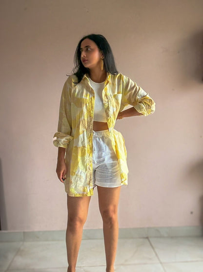 100% Premium Linen Shorts - Women