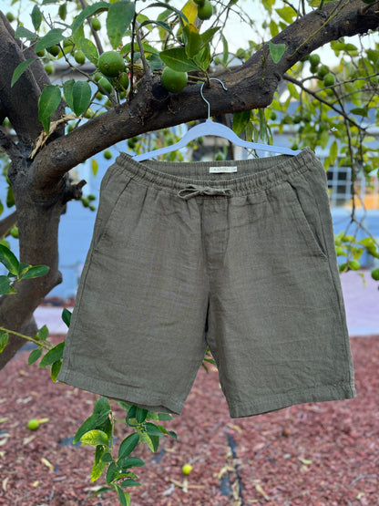 100% Premium Linen Shorts