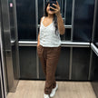 Sleeveless tops for ladies | Women Linen top