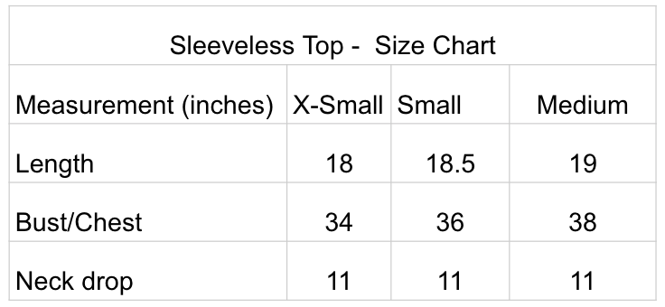 100% Premium Linen Sleeveless Top - Women Linen top