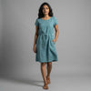 Summer Linen Dress for Women- Sage