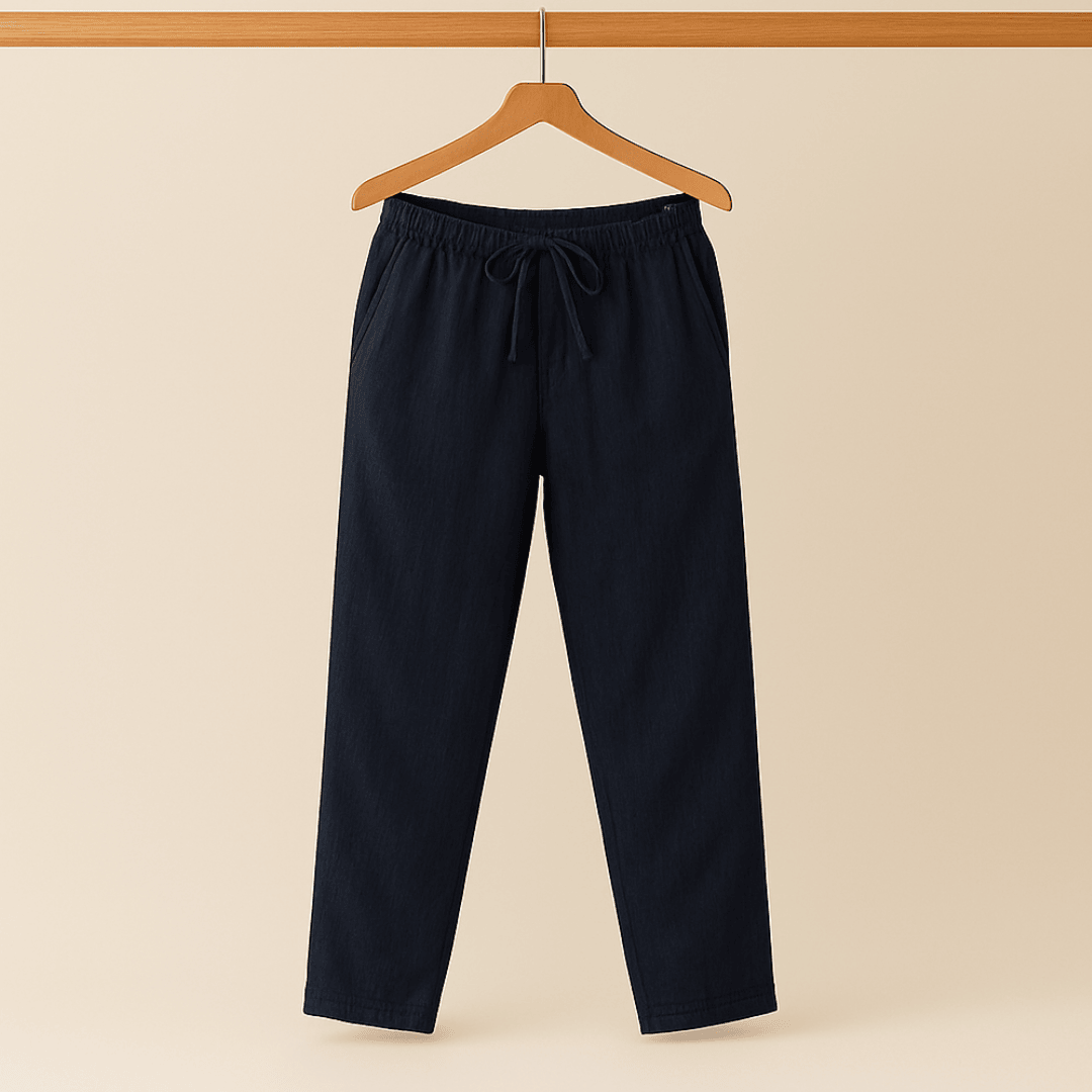100% Premium Linen Relaxed fit Pants- Women
